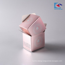 Cheap cosmetics sliver foil stamping packaging box for face cream